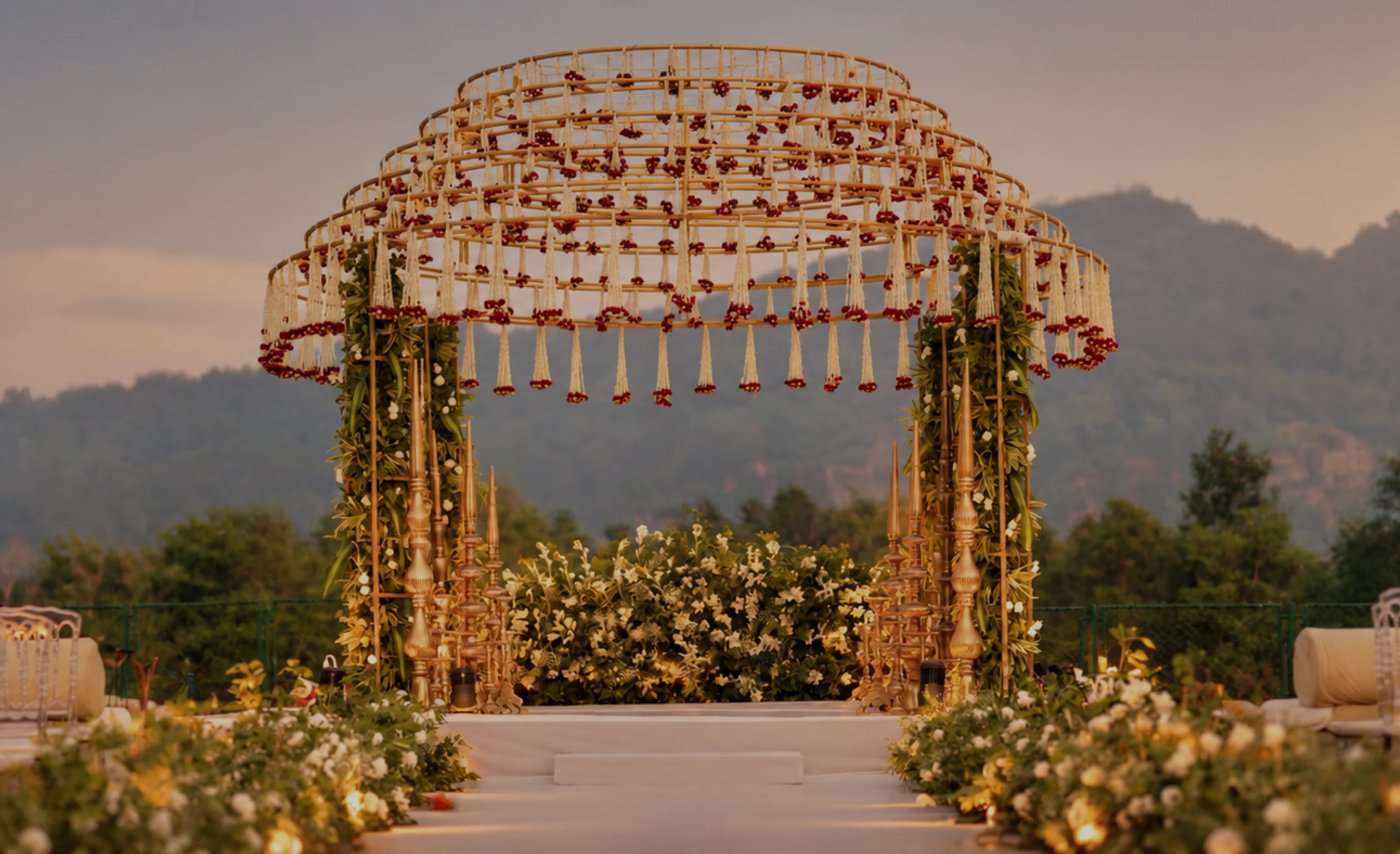 Riwaaj Events Grand Ceremonial Mandap Celebration