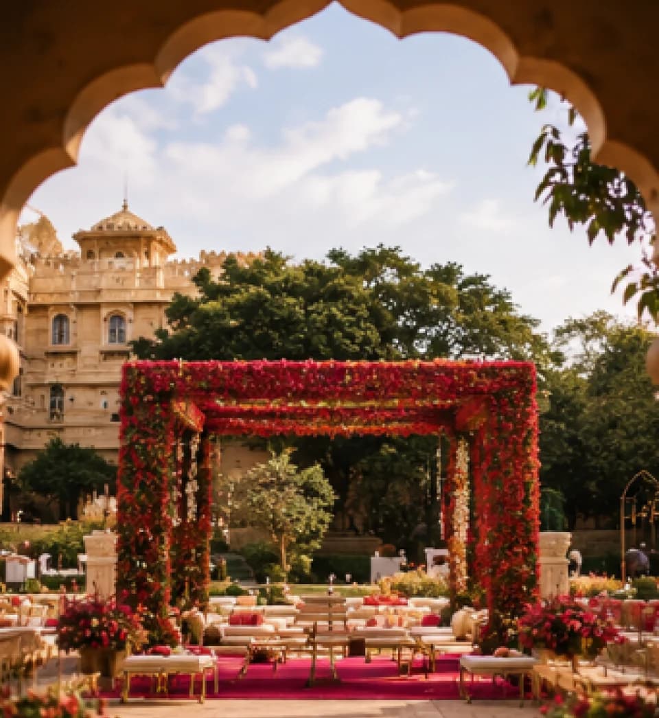Warm ambient celebration reception